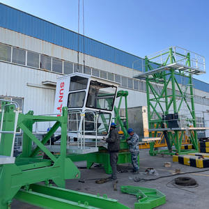 Grúa Torre Eléctrica Hammerhead de 5 Toneladas, 4T, 6T, 8T para Construcción Nueva con Caja de Cambios, Motorreductor, Rodamiento, Bomba Directa Avencer - Product Image 4