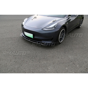 <strong>Car</strong> Front Bumper Spoiler Lip <strong>Diffuser</strong> Modification Part For Tesla Model 3 2017-2022 Bumper Guard <strong>Protector</strong> Cover <strong>Car</strong> Accessories - Product Image 4