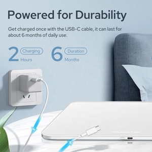 TRANSTEK 2023 최고의 판매 의료 용품 digi 무게 규모 도트 매트릭스 LED 디스플레이 욕실 규모 USB 충전 모드