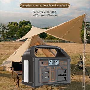 Estación de Energía Portátil de 100W con Batería LiFePO4, Pantalla LCD, Protección Contra Sobretensión/Sobrecarga, para Campismo y Actividades al Aire Libre - Product Image 3