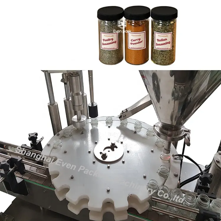 Fully auto high quality dry spice chili curry powder seasoning filling machine in good price