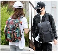 Nouveau sac à dos tendance pour l'extérieur, sac à dos décontracté pour ordinateur portable, pour les étudiants du collège et du lycée, unisexe