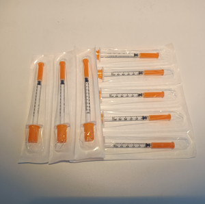 Jeringas <span class=keywords><strong>de</strong></span> <span class=keywords><strong>Insulina</strong></span> Desechables <span class=keywords><strong>de</strong></span> Seguridad <span class=keywords><strong>de</strong></span> 0.3ml, 0.5ml, 1ml, 5/16, 1/2 y 1/4 Pulgadas, Paquete <span class=keywords><strong>de</strong></span> <span class=keywords><strong>100</strong></span> <span class=keywords><strong>Unidades</strong></span> para Animales - Product Image 6