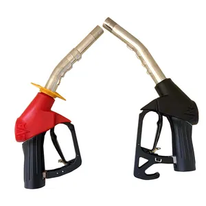Gas Station Equipments ZVA diesel big flow 1 inch Automatic Fuel Oil Nozzle For Fuel Dispenser