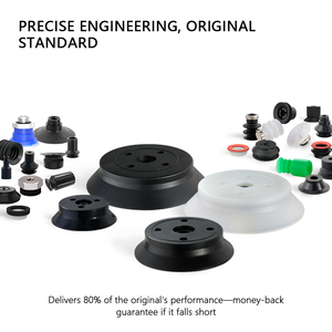 Ventouses à vide SOVE 32/40/50/63/80/100/125 mm – Disponibles en différentes tailles – Ventouses noires de qualité supérieure - Product Image 2