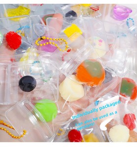 Wholesale Mini Fruits Squeeze Toy Cute Soft Stress Anxiety Relief Squishy Toy Pendant PVC <b>Pack</b> Sensory <b>Fidget</b> Bag Charm - Product Image 5