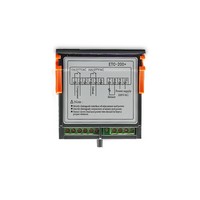 ETC-200 + Contrôleur de température de thermostat de réfrigérateur numérique 12V 24V 220V pour stockage à froid