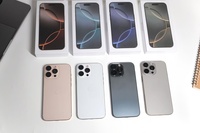 Smartphone de marque I Phone, neuf, débloqué, 16 Pro Max, 6,9 pouces, 5G, double SIM, 8 Go, 128 Go, processeur Déca Core HD MTK Dimensity, charge rapide 65W