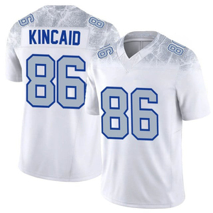 2025 Nieuwe Rivaliteit Mannen 17 Josh Allen Voetbaltruien 97 Joey Bosa 0 Keon Coleman 73 Dion Dawkins 4 James Cook Gestikte S-3XL - Product Image 5