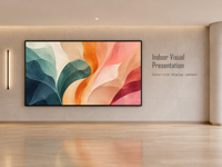 Écran LED d'intérieur P2 HD 600 nits, taux de rafraîchissement élevé, 25000 pixels/m², mur vidéo sur mesure pour salle de réunion et publicité