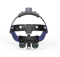 Phare Dentaire LED ENT Lumière avec Loupes Bandeau Lampe Chirurgicale