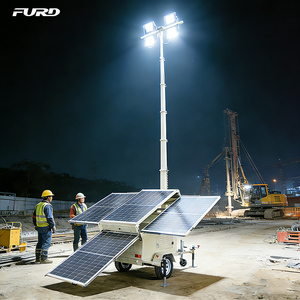 Produit <span class=keywords><strong>phare</strong></span> : Lampe solaire FURD FZMT-S1600 à mât <span class=keywords><strong>de</strong></span> 9 mètres pour plantes - Product Image 1