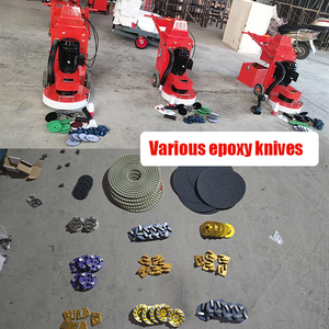 Multifunktionale Oberflächen-Poliermaschine mit 12 Scheiben für Epoxid- und Betonböden mit Staubabsaugung - Product Image 2
