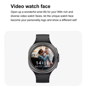 Thông Minh Đồng Hồ 8 9 Bộ Ui 3D Menu Quay Số Huyết Áp Theo Dõi Giấc Ngủ Ngoài Trời Unisex IP68 Không Thấm Nước Điều Khiển Từ Tính - Product Image 4