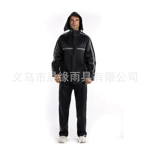 Impermeable de Poliéster PVC 190T18S de Yiwu Chenyuan, con Capucha, Reforzado, Recubierto, Luminoso en la Oscuridad, para Adultos, para Camping, 20KG - Product Image 5