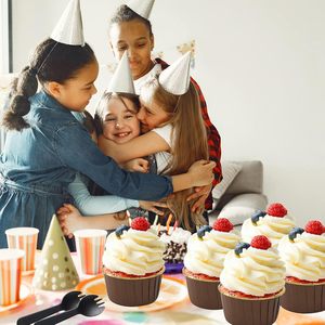 5039mm không có mùi mỡ bằng chứng cán Vành bánh ly nướng lót <span class=keywords><strong>cupcake</strong></span> lót cho bữa tiệc và sự kiện bánh công cụ và phụ kiện - Product Image 6