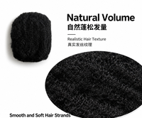 Dreadlocks synthétiques Springy Afro Kinky Twist Butterfly Locs de 12 pouces, 100g, double trame, pour femmes africaines