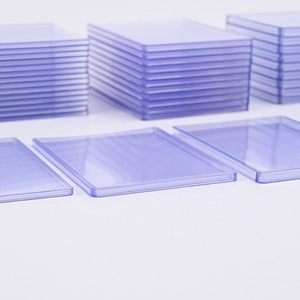 Porte-cartes PVC personnalisés 35PT, protège-cartes 3x4 en plastique <span class=keywords><strong>ultra</strong></span> transparent <span class=keywords><strong>Pro</strong></span> Toploader pour cartes de sport et de collection - Product Image 3