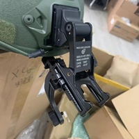 Set Dudukan NVG Taktis PVS14 Adaptor Dudukan J untuk Penglihatan Malam Cocok untuk Helm Mich Fast M88 Wendy