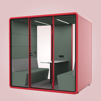 Cabine insonorisée, pod de bureau, salle d'instruments de musique, isolation phonique, cabine silencieuse, pods acoustiques pour la pratique, grande taille
