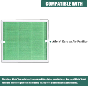 Filtre de remplacement compatible avec le <span class=keywords><strong>purificateur</strong></span> <span class=keywords><strong>d</strong></span>'<span class=keywords><strong>air</strong></span> Afloia Europa, filtre <span class=keywords><strong>HEPA</strong></span> H13 3-en-1 et filtre anti-toxines - Product Image 2