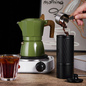 Cafetière Moka Moderne Minimaliste à Double Valve et Triple Infusion, Petite Machine à Café Italienne pour la Maison, Vente en Gros Usine - Product Image 4