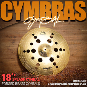 <span class=keywords><strong>Cymbales</strong></span> de percussion <span class=keywords><strong>chinoises</strong></span> PD 18 pouces Série universelle Ensemble en métal durable pour la pratique et les performances professionnelles - Product Image 3