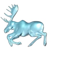 Emblèmes professionnels de logo d'autocollants de voiture en plastique ABS chromé/doré 3D conçus sur commande en gros fabriqués sur commande