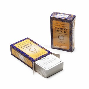 Cartas de <span class=keywords><strong>Tarot</strong></span> grandes doradas con libro con impresión personalizada en Demend - Product Image 1