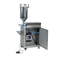Machine de remplissage semi-automatique pour tubes sous pression de liquides visqueux, confitures, essences, collagène, acide hyaluronique, cosmétiques, seringues préremplies