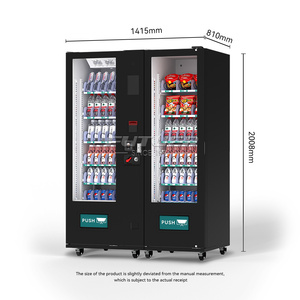 Máquina Expendedora Personalizada de Snacks y Comida Rápida para Niños, Máquina Expendedora Minorista para Bebidas en Botella con Pago con Monedas - Product Image 3