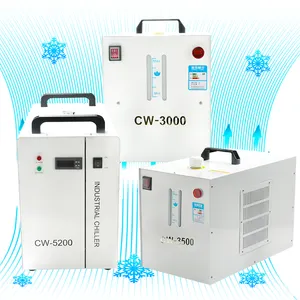 Water Chiller Laser Engraving Machine Co2 Laser Tube Cooling Factory Directly Whole Selling Cw3000 Cw3500 Cw5000 Cw5200