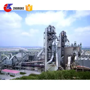 Équipement actif de ligne de Production de ciment 100tpd four rotatif à chaux machine de fabrication de clinker machine à ciment rotatif