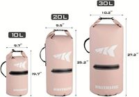 Bolsa Impermeable de Compresión para Viajes al Aire Libre, Bolsa Seca con Cierre Enrollable para Rafting y Pesca