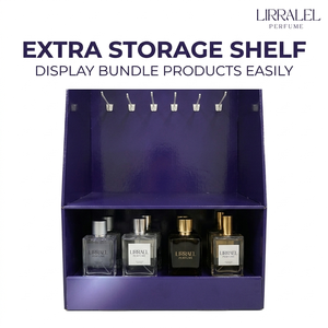 Présentoir de sol en carton personnalisé avec logo, support suspendu POP pour outils et parfums vendus en supermarchés - Product Image 3