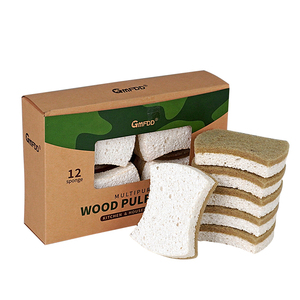 Esponjas exfoliantes multiusos ecológicas <span class=keywords><strong>de</strong></span> limpieza biodegradables y respetuosas con <span class=keywords><strong>la</strong></span> tierra <span class=keywords><strong>de</strong></span> celulosa <span class=keywords><strong>de</strong></span> madera <span class=keywords><strong>de</strong></span> fibra natural en forma <span class=keywords><strong>de</strong></span> cintura para platos - Product Image 6