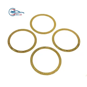 Z enith Style Locking Gold Rings For Lowrider Wire Wheels Knock Offs