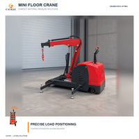 Grue électrique rotative CSEC-900R, grue mobile de levage à batterie de 900 kg