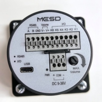 Alarmas Industriales MESD Serie TL RS485, Alarma de Voz para Robot AGV, Soporte de Línea Automática, DC9~36V, IP65, Memoria de Datos de 256 I/O, PLC