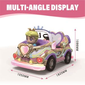 Coche de Diversión Eléctrico Cuadrado para Niños, Coche de Choque Eléctrico Luminoso para Niños, Equipo de Entretenimiento para Puestos de Mercado Nocturno - Product Image 5