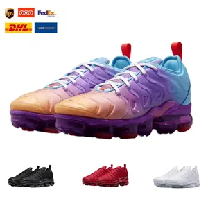 Nike Air VaporMax Plus Tennis Ball Womens Lifestyle Shoes Neon