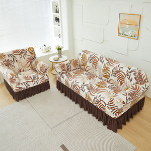 Novedad 2026 Funda <span class=keywords><strong>de</strong></span> Sofá con Faldón Floral Universal Multifuncional para Sala <span class=keywords><strong>de</strong></span> Estar a Prueba <span class=keywords><strong>de</strong></span> Polvo y Antideslizante - Product Image 6