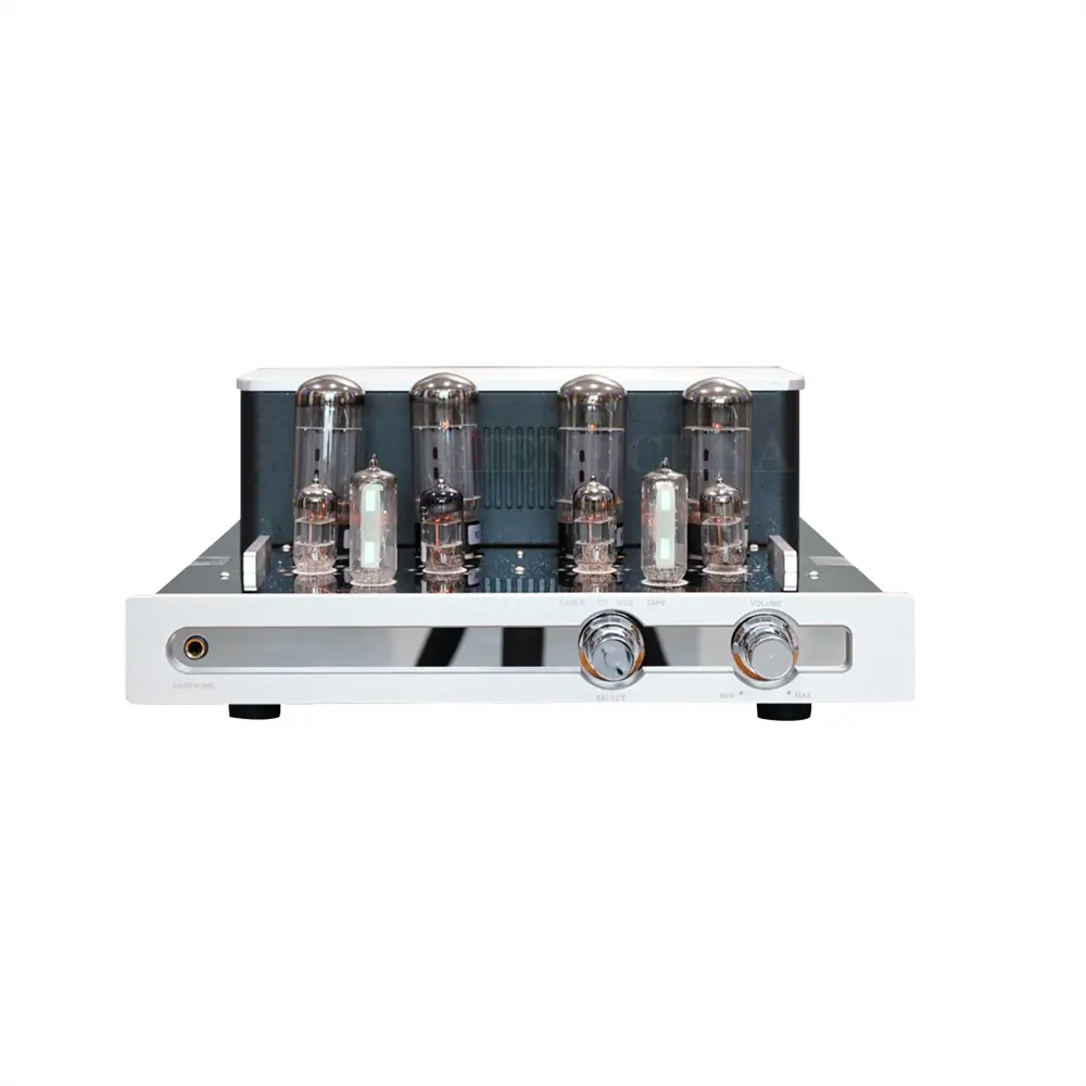 J-010 YAQIN MC-5881A Integrated Vacuum Tube Amplifier 5881Ax4 Ult ra-リニアPower Amp 2 × 23W 110V/220V Vacuum Tube Headphone Amp