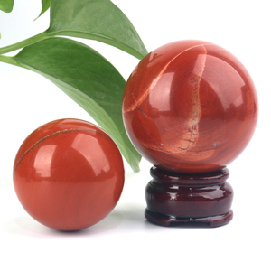 Wholesale High Quality Healing <b>Crystal</b> Red jasper Sphere <b>Crystal</b> <b>Ball</b> Sphere for Home Decor - Product Image 2