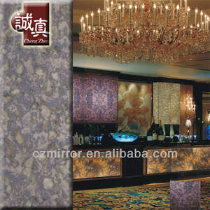 Hoja de espejo de cristal de plata antigua para uso decorativo de pared grande al por mayor espejo Decoración de casa pared Vintage cristal plateado antiguo - Product Image 5