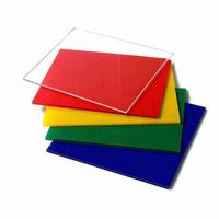 Bloc d'acrylique moulé sur mesure, feuille d'acrylique flexible, acrylique coloré