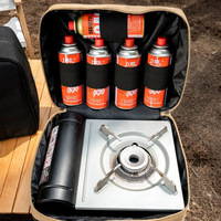 Sac de transport extérieur personnalisé Sac de rangement pour réservoir de gaz pour réchaud à cassette de camping