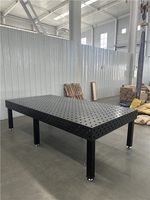 Nouvelles tables de soudage réglables en acier Q355 pour travaux de soudure 3D