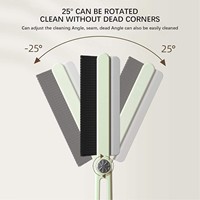 Brosse de nettoyage multifonction pour les fentes domestiques, en plastique, pour cuisinières et fenêtres
