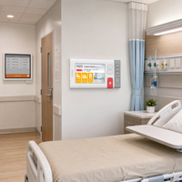 Botón Inalámbrico de Comunicación para Pacientes en Hospitales, Alarma Visual Centralizada para Estaciones Médicas y Pasillos